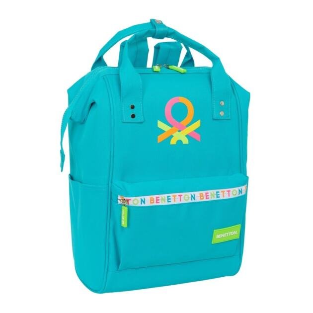 Mochila Portátil 13" Acolchada Benetton con Asas