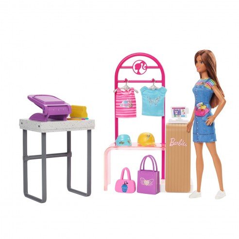 MUÑECA BARBIE BOUTIQUE DISEÑA Y VENDE