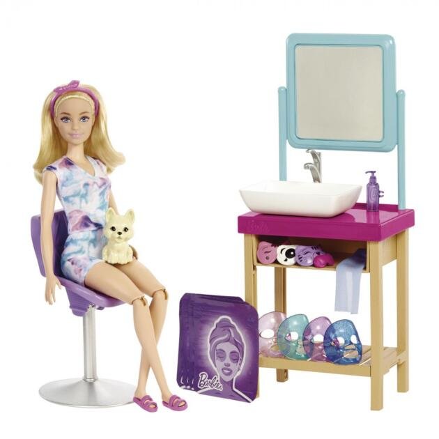MUÑECA BARBIE SPA DE MASCARILLA FACIAL