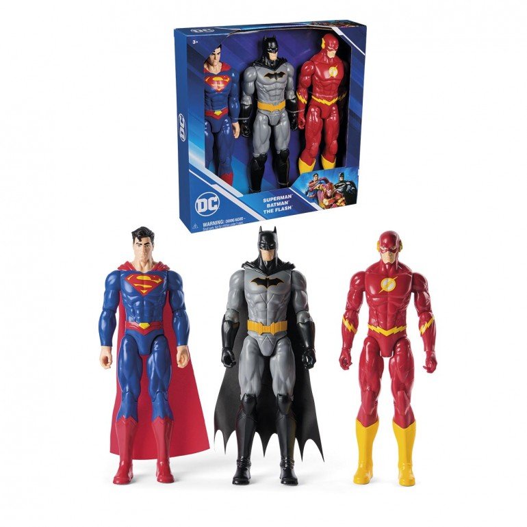 PACK 3 FIGURAS BATMAN 30 CM