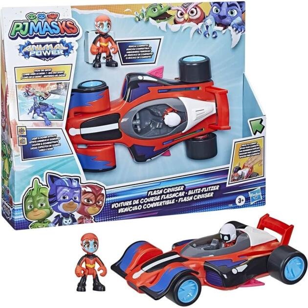 PJ MASKS COCHE FLASH VEHICULO CONVERTIBLE