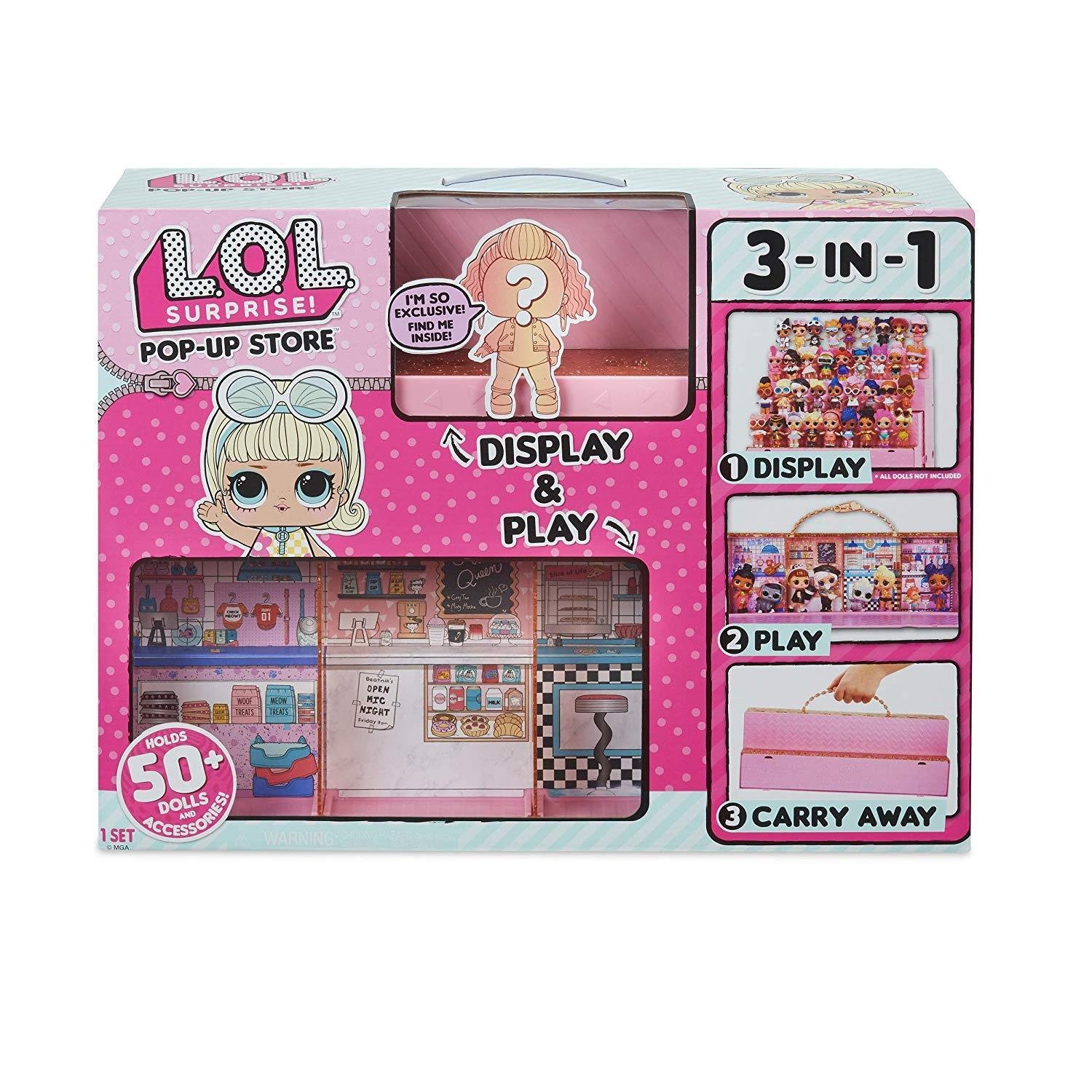 L.O.L. Surprise! Pop Up Store Playset con Muñeca Exclusiva