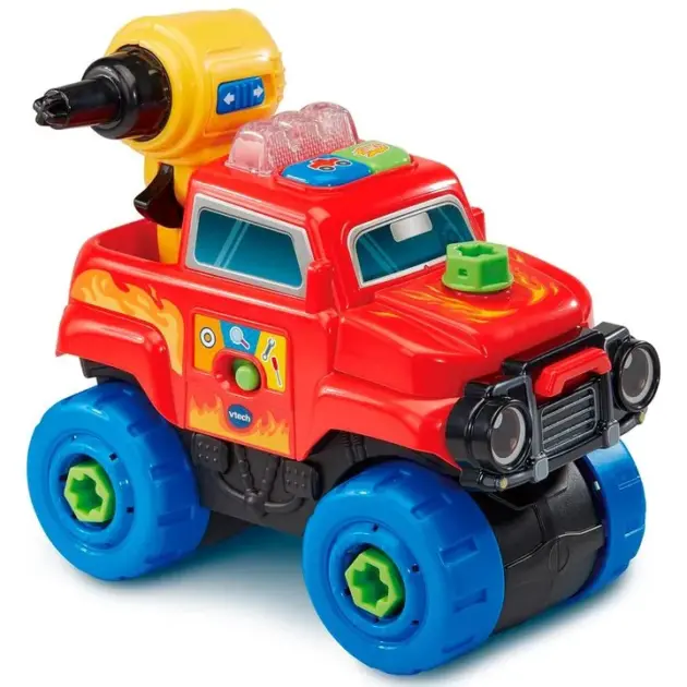 Vehículo Monster Truck Repara y Construye