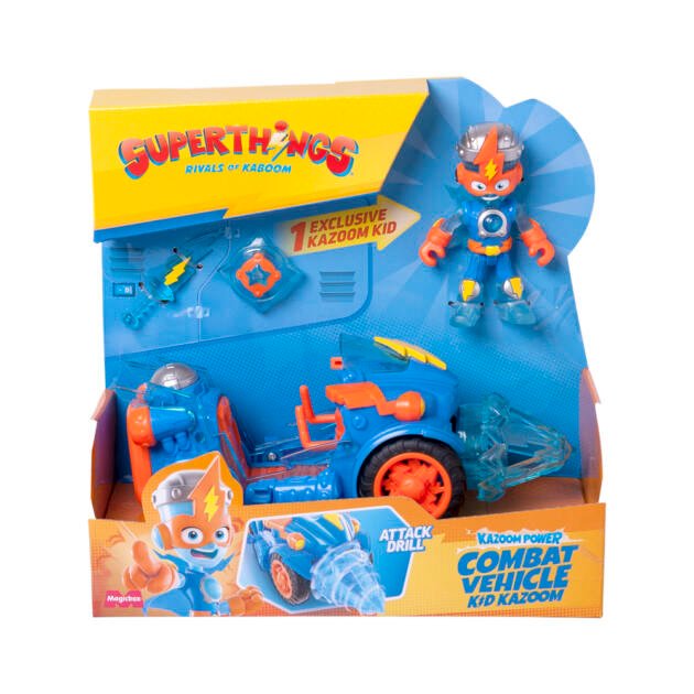 Superthings Combat Vehicle Kid Kazoom