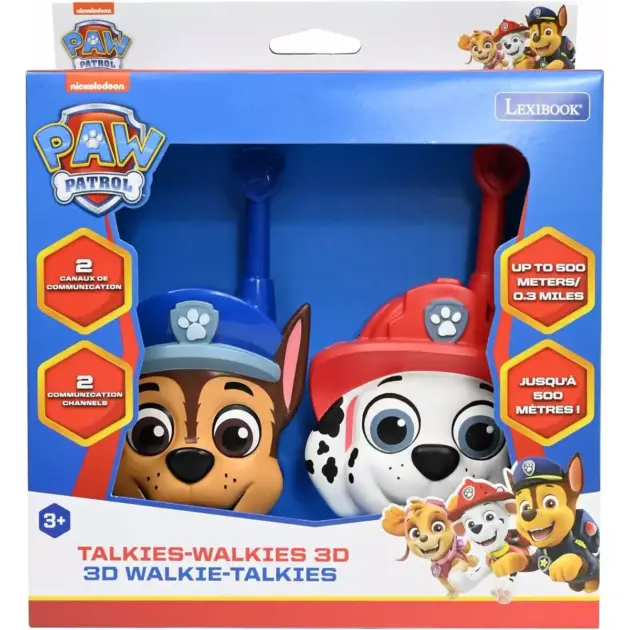 Walkie Talkies 3D Patrulla Canina