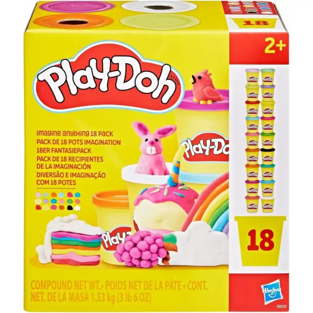 Play-Doh Pack de 18 Botes