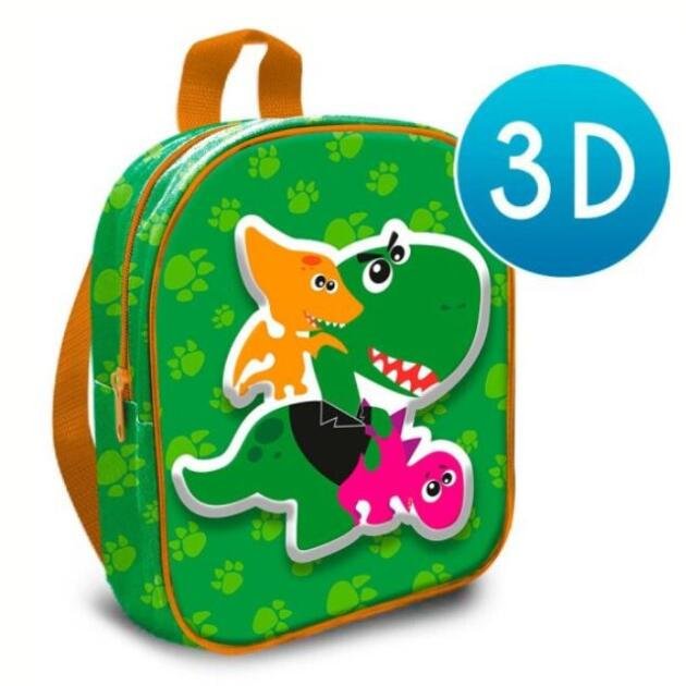 Mochila Infantil Dino Crazy 3D