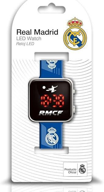 Reloj Digital Led Real Madrid Azul