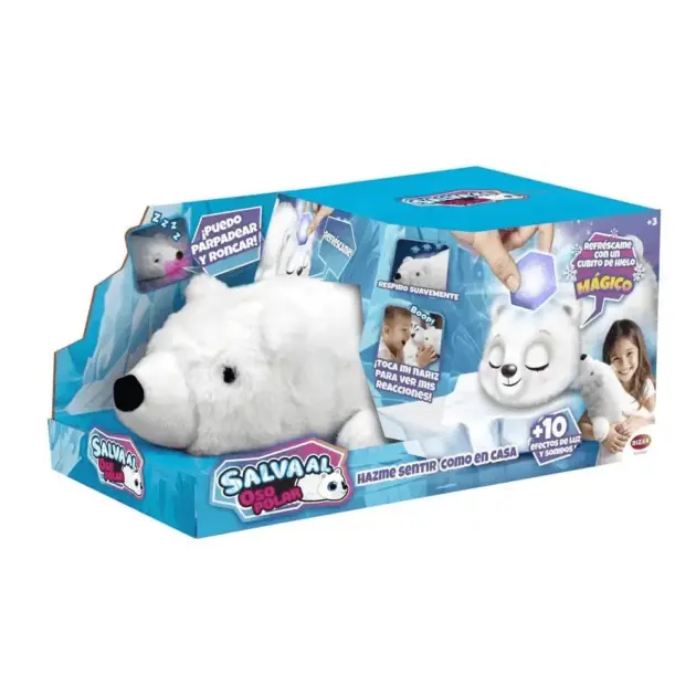 Salva al Oso Polar Peluche Interactivo