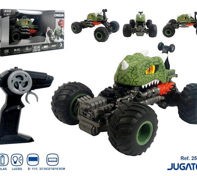 Coche Monster RC “Crazon Dino Stunt” 1:15