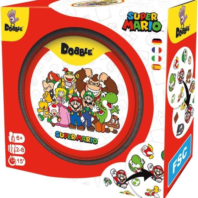 Dobble Super Mario – Juego de Cartas Familiar