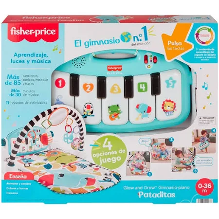 Fisher-Price Gimnasio Piano Pataditas “Glow & Grow”