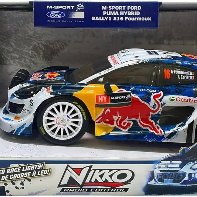 Coche RC Nikko M-Sport Ford Puma Hybrid Rally1 #16