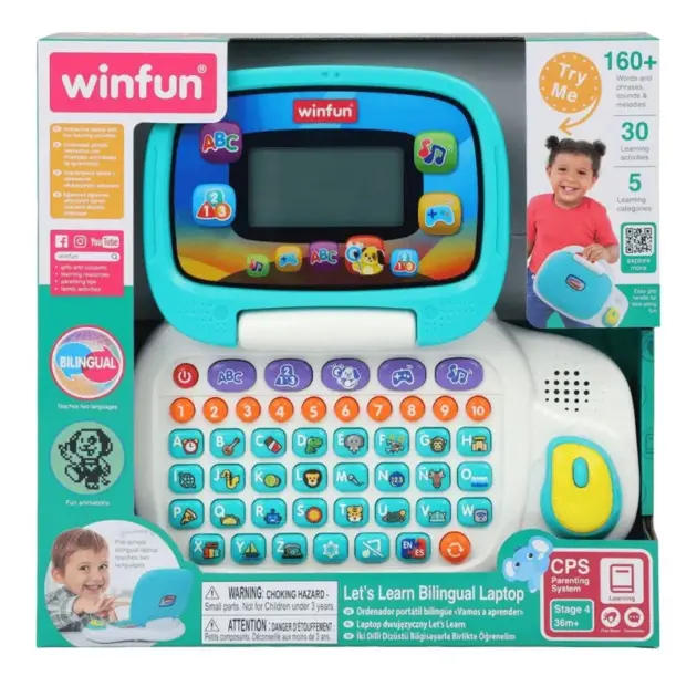 Ordenador portátil bilingüe - Winfun