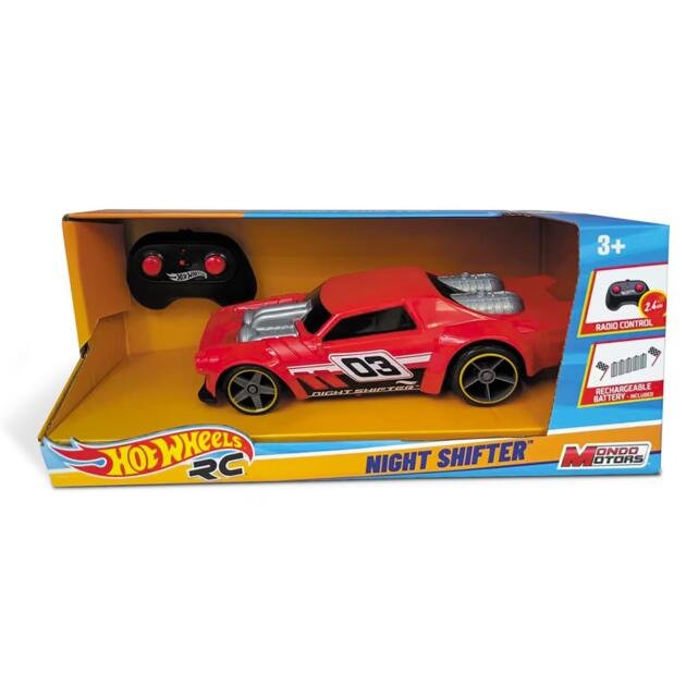 Coche Hot Wheels RC – Night Shifter Rojo