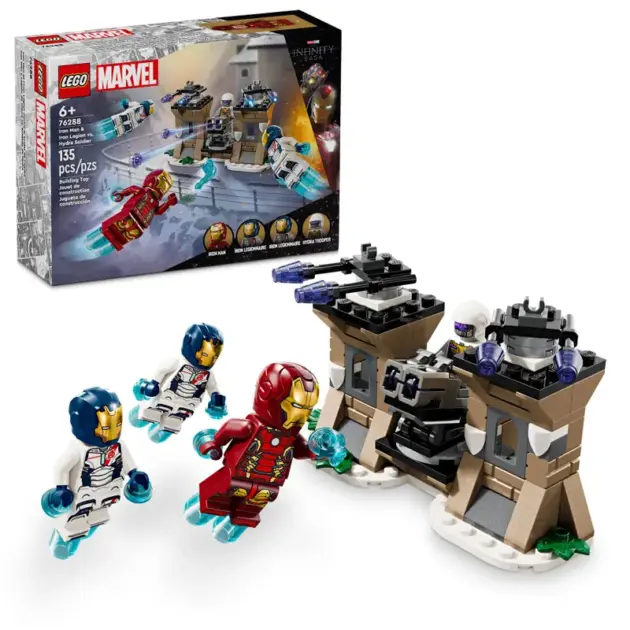 LEGO Marvel 76288 Iron Man vs Soldado Hydra