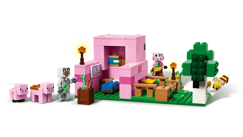 LEGO Minecraft – La Casa del Cerdito Bebé (21268) - Imagen 4