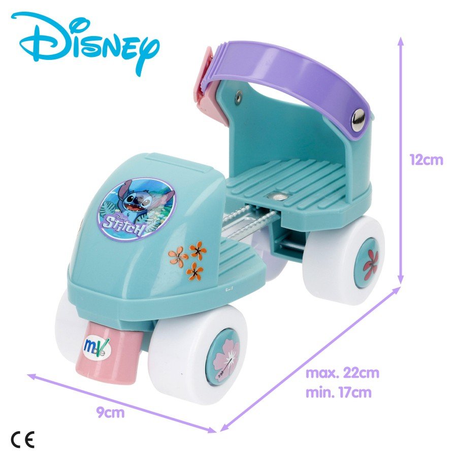 Patines Ajustables Infantiles Disney Stitch Talla 22-29 - Imagen 4
