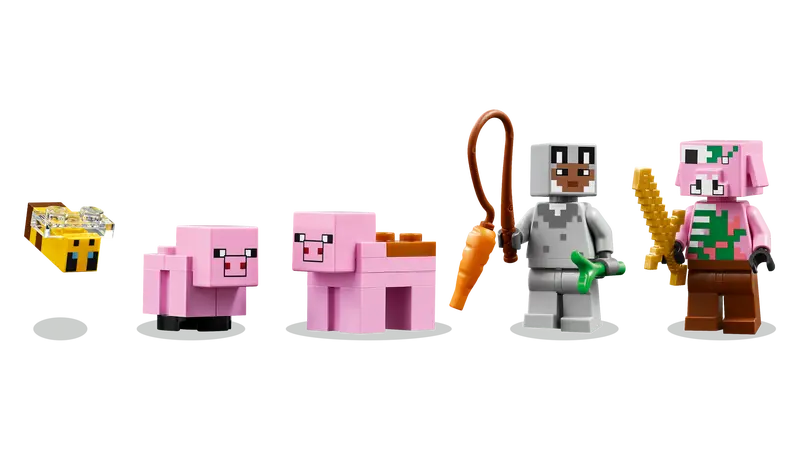 LEGO Minecraft – La Casa del Cerdito Bebé (21268) - Imagen 5