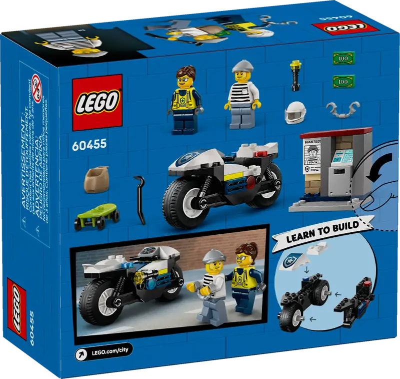LEGO City 60455 – Moto de Policía - Imagen 5