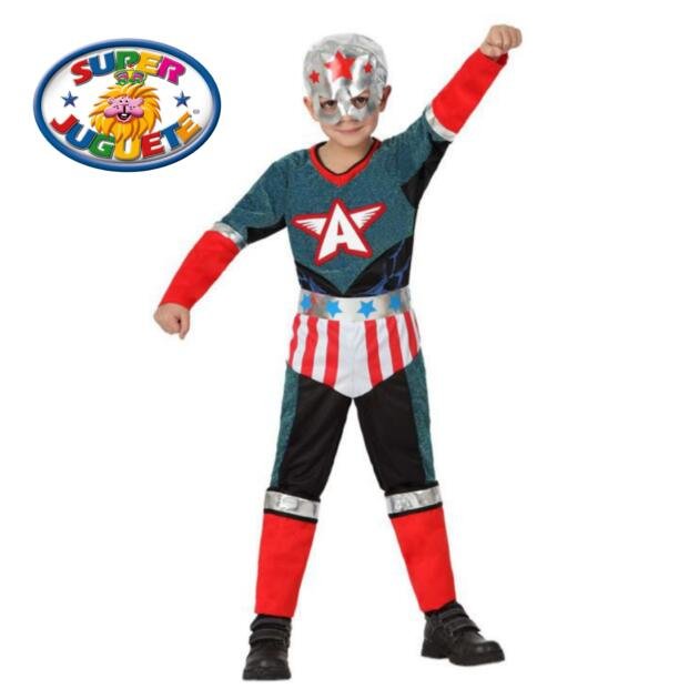 Disfraz Superhéroe Estrella con Máscara Infantil