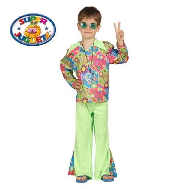 Disfraz Hippie Años 60 Infantil