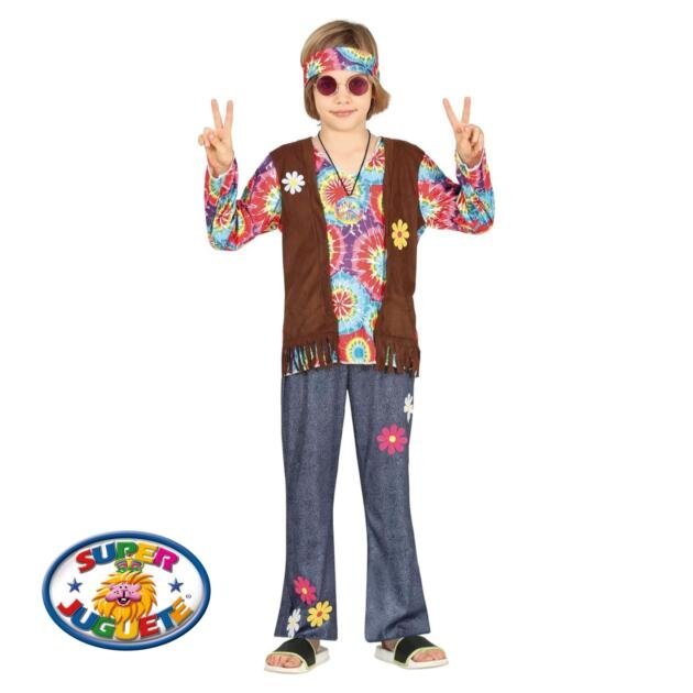 Disfraz Hippie Hippie Años 70 Infantil