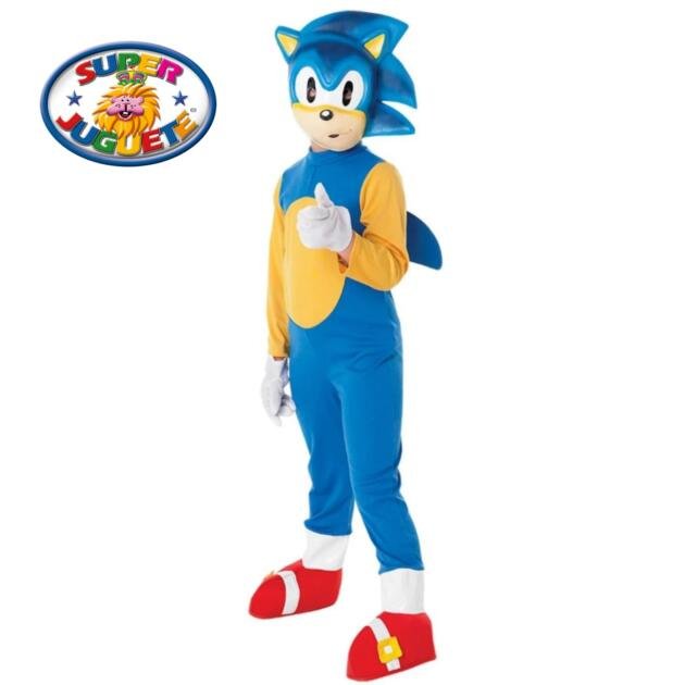 Disfraz de Erizo Azul con Máscara Infantil