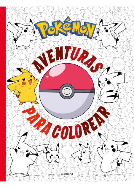 Pokémon. Actividades - Aventuras para colorear