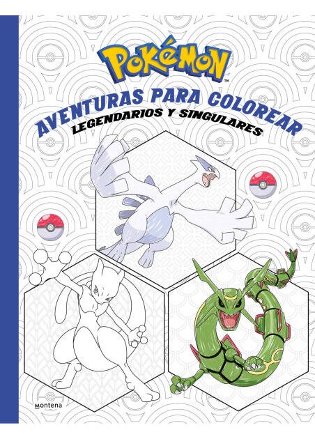 Pokémon. Actividades - Aventuras para colorear: legendarios y singulares
