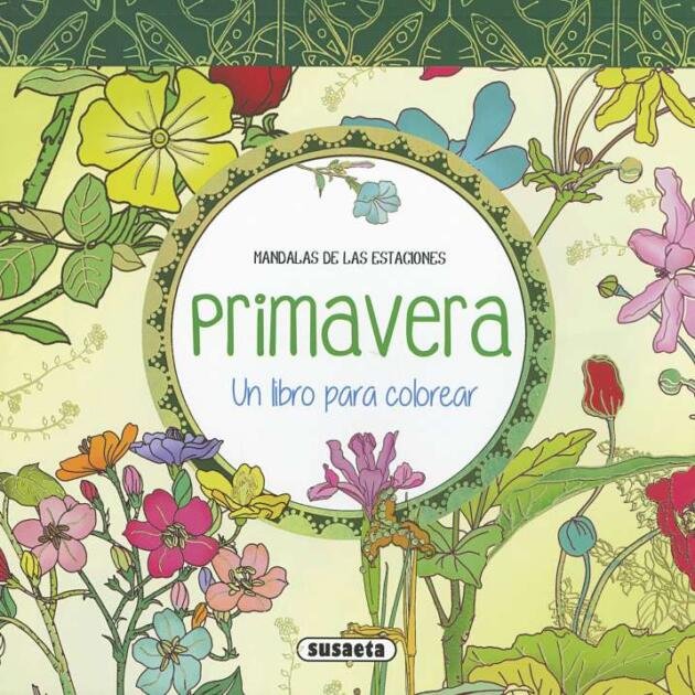 Primavera. Un libro para colorear mandalas
