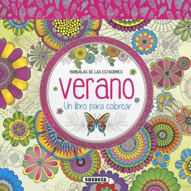 Verano. Un libro para colorear mandalas