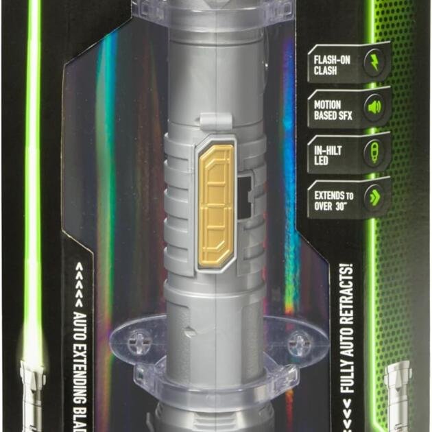 Power Saber Espada Láser Extensible con Luces y Sonidos