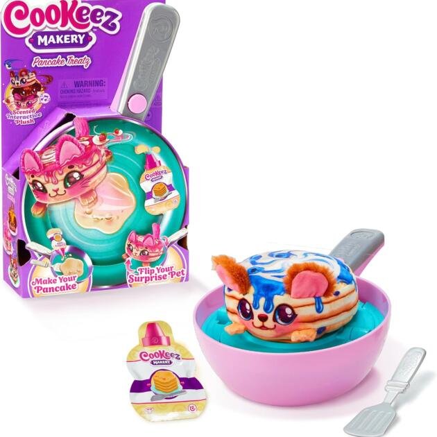 Cookeez Makery Pancake Treatz Peluche Sorpresa Interactivo