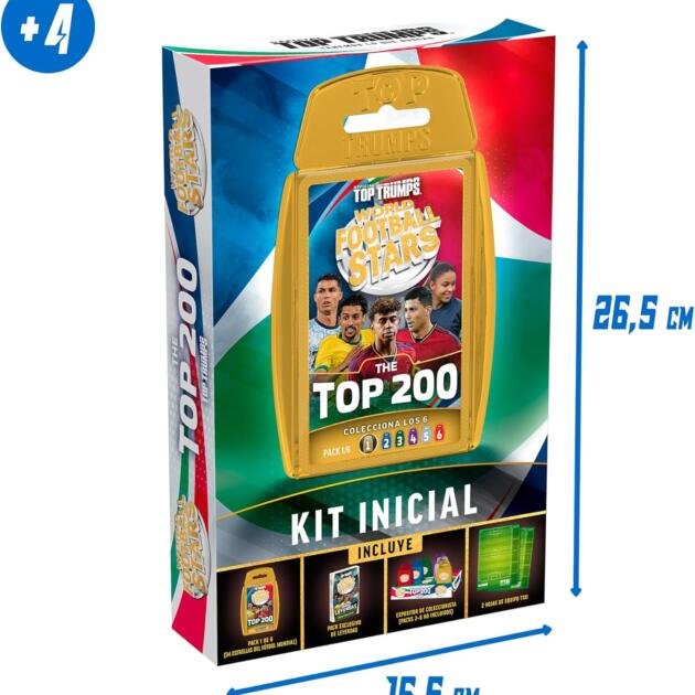 Top Trumps World Football Stars Top 200