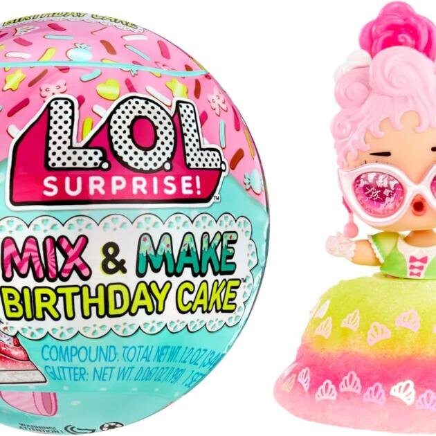 LOL Surprise Mix & Make Birthday Cake Muñeca Sorpresa