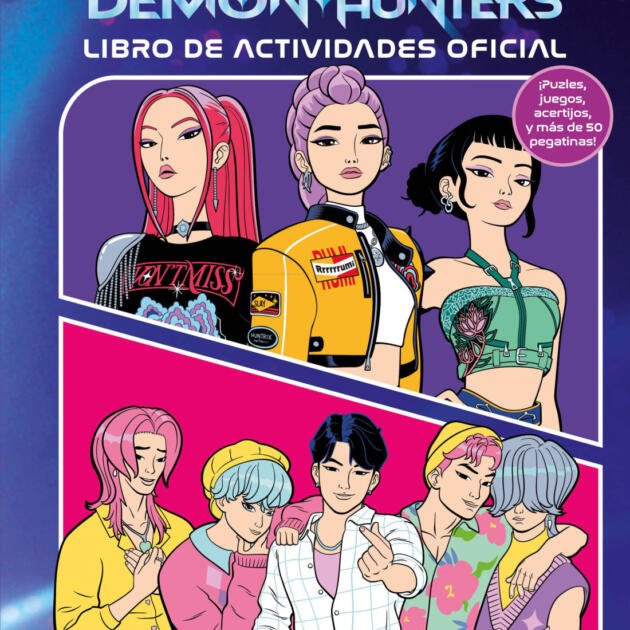 KPop Demon Hunters - Libro de actividades oficial