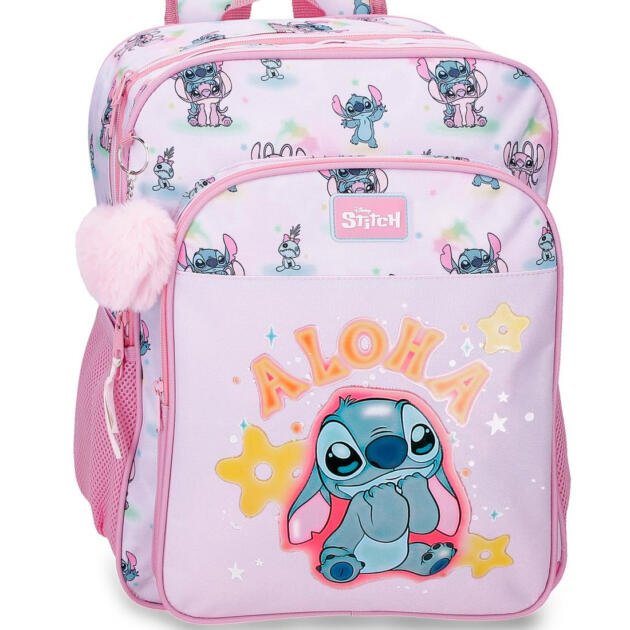 Mochila Adaptable Stitch You & Me 40cm | Mochila Escolar Disney