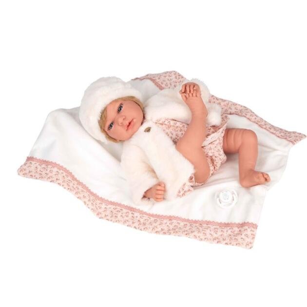 Muñeca Elegance Andie Rosa 40 cm con Manta – Muñecas Arias
