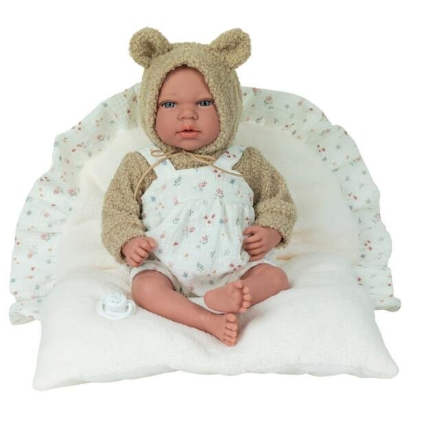Muñeco Elegance Andie Beige 40 cm con Cojín – Muñecas Arias