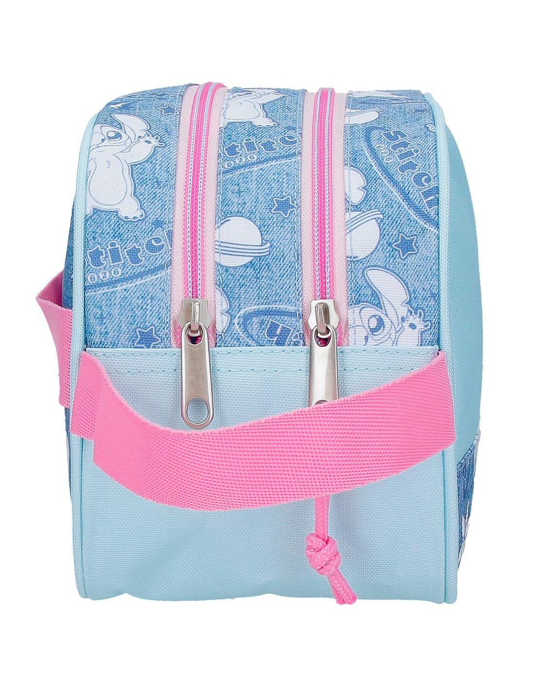 Neceser Adaptable Stitch Hearts 2 Compartimentos | Disney - Imagen 2