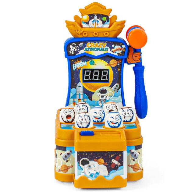 Juego Crazy Astronaut con Martillo y Marcador Electrónico