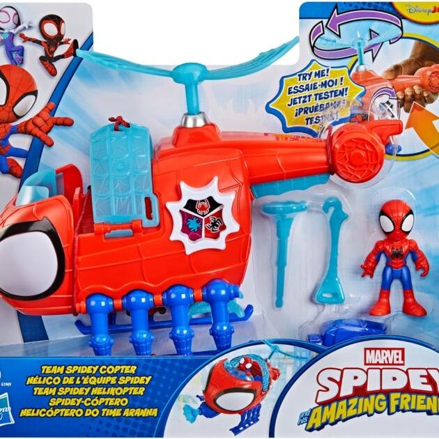 Spidey Spideycóptero Amazing Friends Helicopter