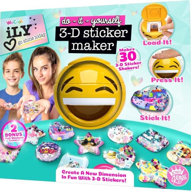 DIY Crea tus pegatinas 3D