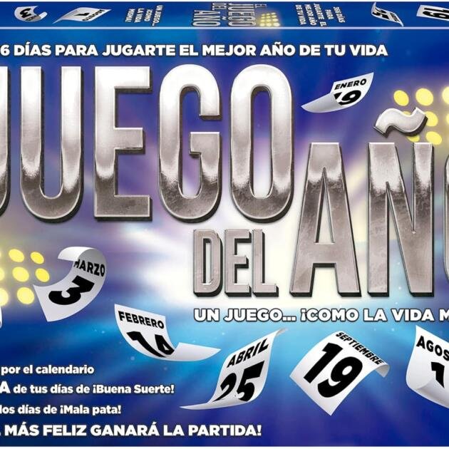 El juego del Año Borrás | Juego de Mesa Familiar para 2-5 Jugadores +8 Años