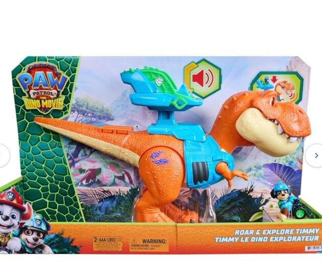 Patrulla Canina Dino Rescue T-Rex Timmy con Rex | Roar and Explore Timmy