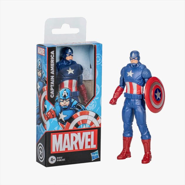 Figura de Acción Capitán América Marvel 10 cm