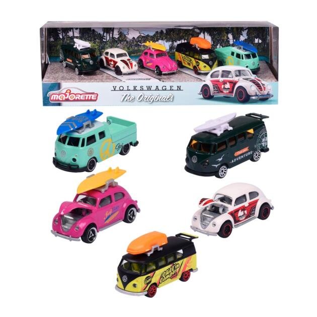 Majorette Volkswagen The Originals Set 5 Vehículos