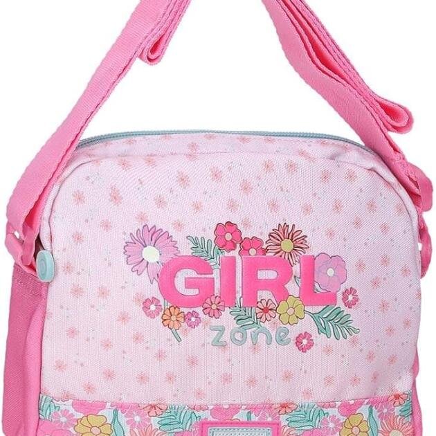 Bolso Bandolera Enso Girl Zone Rosa | Bolso Infantil con Bandolera Ajustable