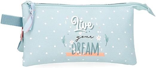 Portatodo Triple Movom Live Your Dream | Estuche Escolar 3 Compartimentos